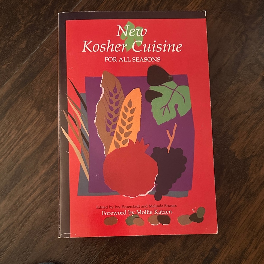 New Kosher Cuisine Cookbook - Red‎ Cover